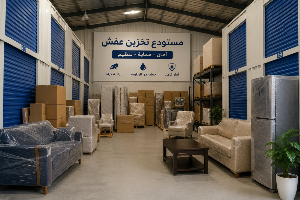 مستودع تخزين اثاث بالرياض
